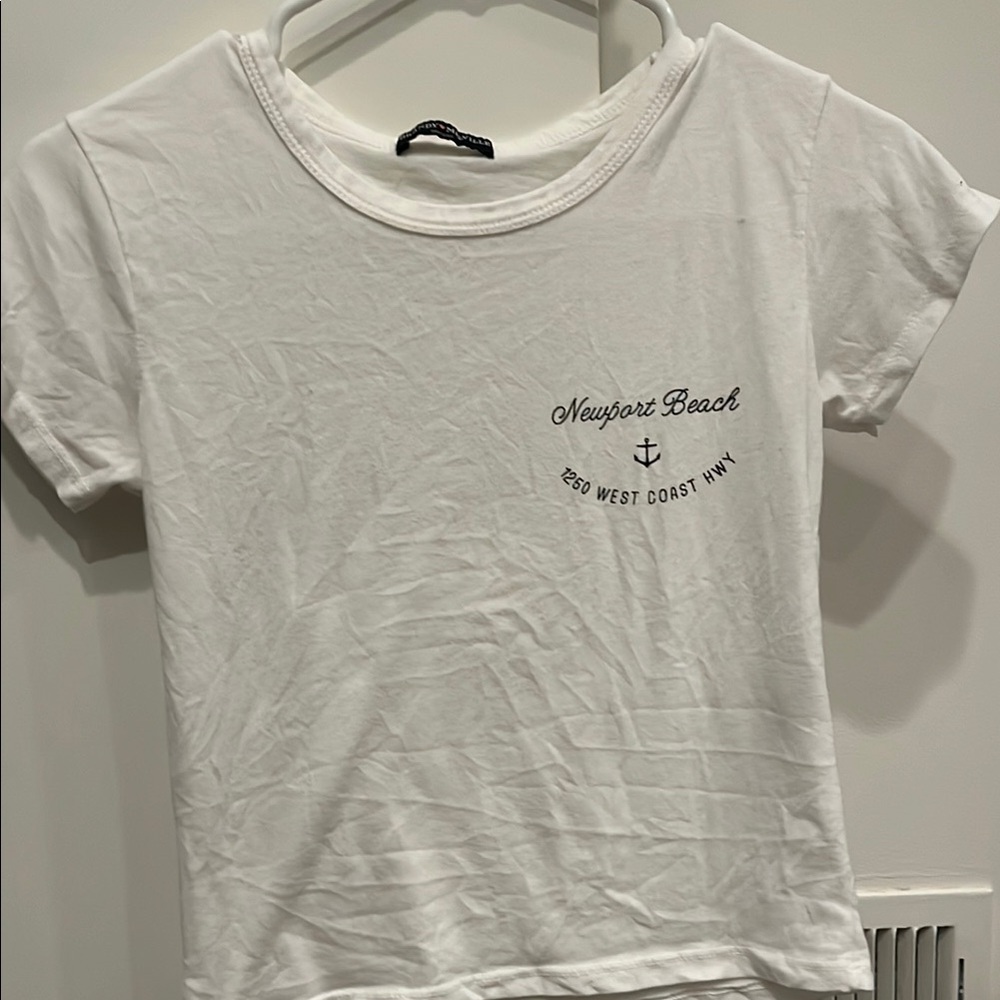 Brandy Melville Classic White Tee